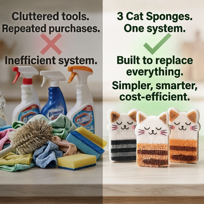 Join early for $2 and reserve your Cat Sponge (launch value $12)
